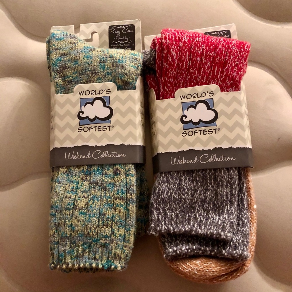 (SOLD) NWT World's Softest Socks